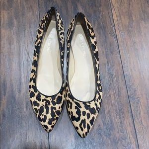Leopard flats size 8 1/2